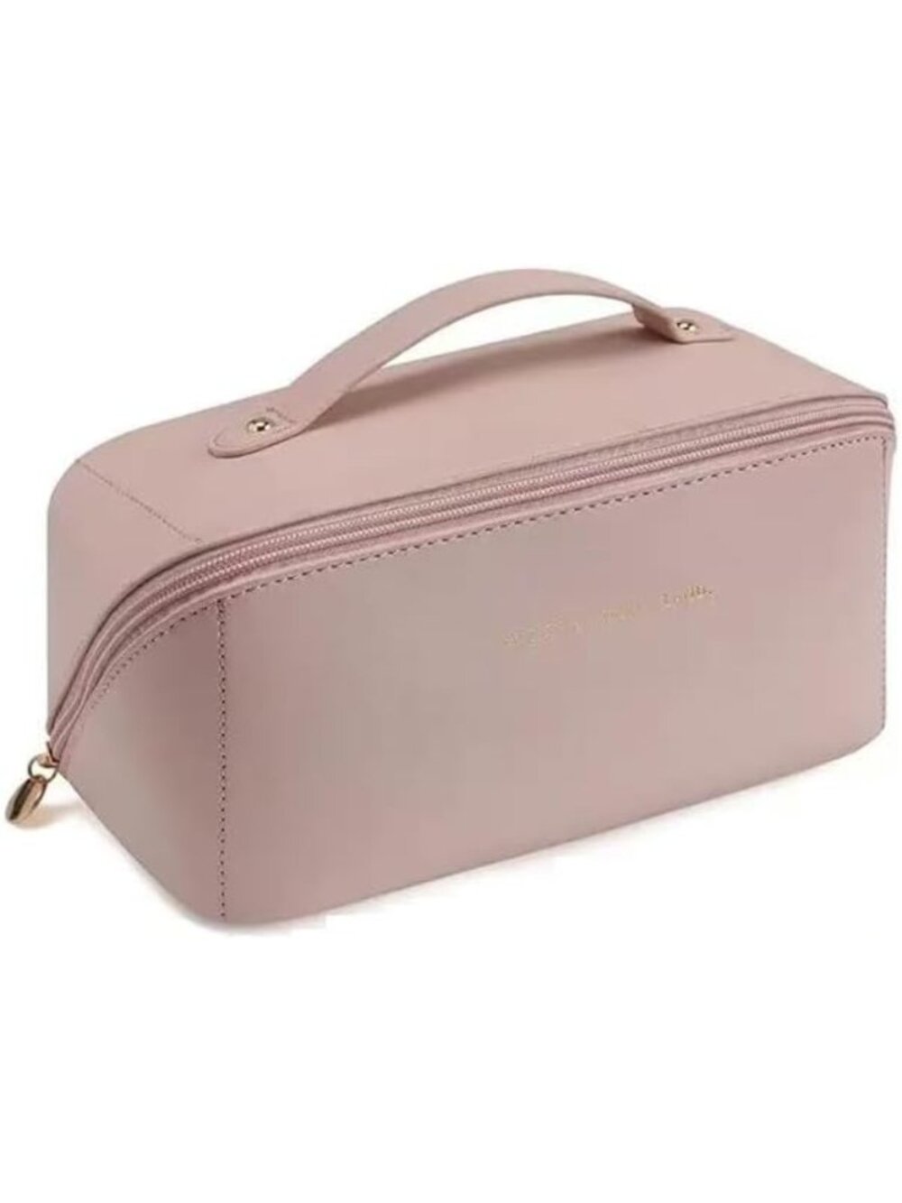 Large Capacity Waterproof Makeup Bag, Portable Toiletry Organizer with Handle